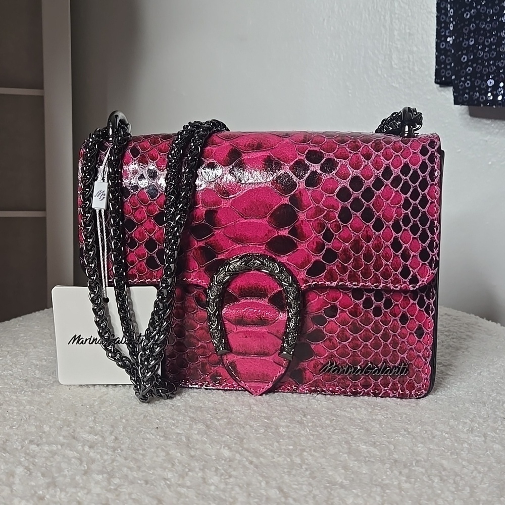 NWT Marina Galanti Italian leather bag